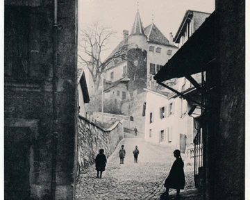Nyon, la rue de la Poterne