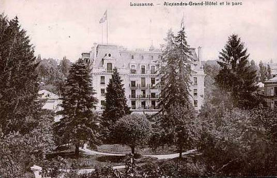 Lausanne - Grand Hôtel Alexandra - notreHistoire.ch