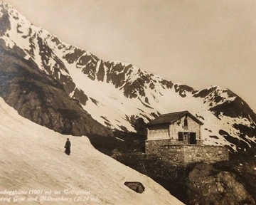 Windegg Hütte SAC im Trift Gebiet