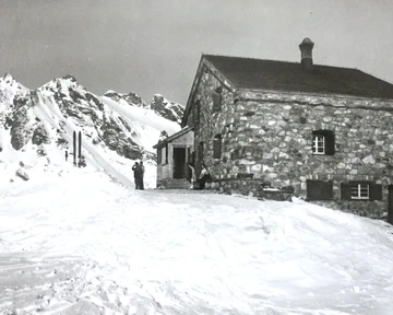Wangs - Piz Sol- Hütte S.A.C. 2230 m ü. M., Besitzerin Sektion Piz Sol