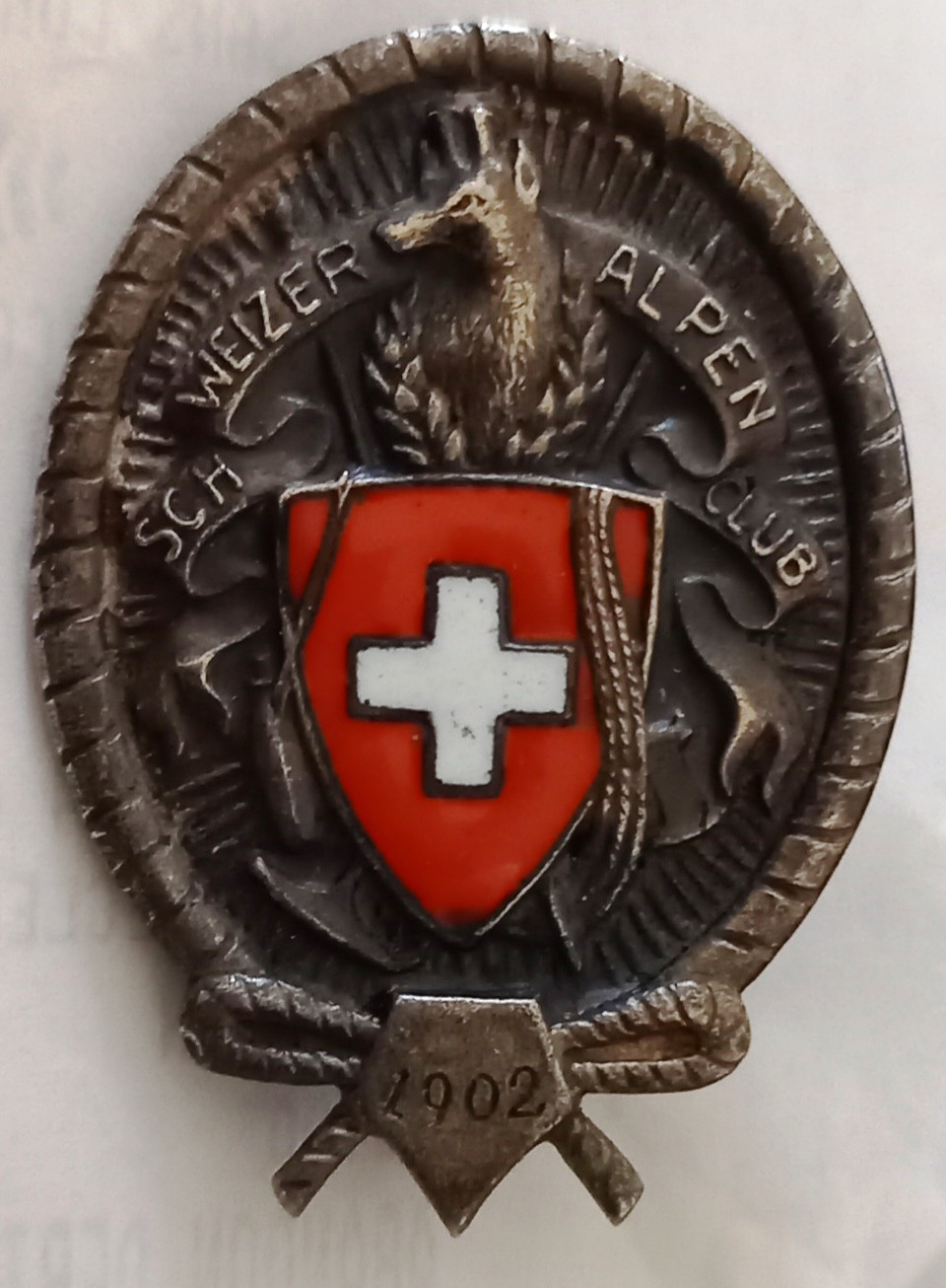 Insigne Club Alpin Français - 50 Ans De Club - Pin's Métal Made In France