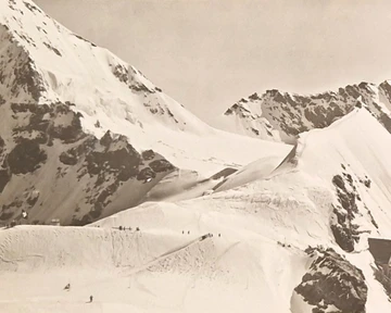Jochhütte - Jungfraujochplateau mit Sphinx